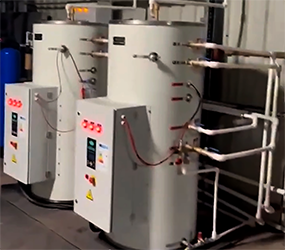 Hydrogen Heating System S 700 in Factory